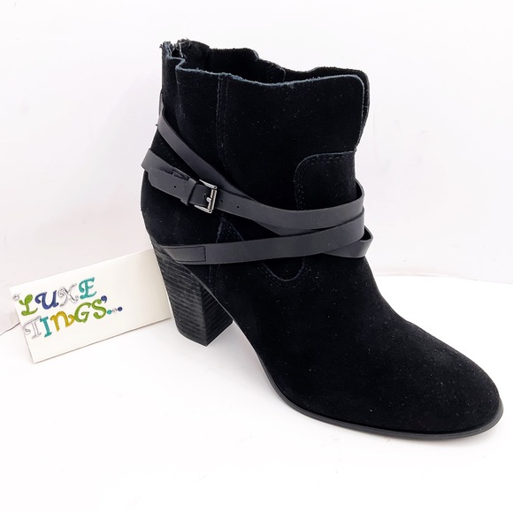 🆕{Carlos by Carlos Santana}Miles Block Heel Ankle Boots - Picture 3 of 16